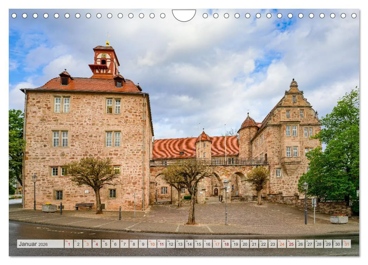 Bild: 9783457633540 | Eschwege Impressionen (Wandkalender 2026 DIN A4 quer), CALVENDO...